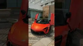 Mclaren Artura V8 spotted in Chennai at taj Hotel | launch event Trailer | Dji fpv drone