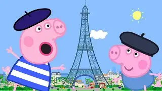 Peppa Pig Français 💙 Le Voyage À Paris 💙 Compilation Spéciale | Dessin Animé Pour Bébé