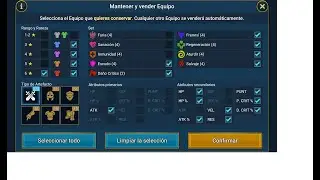 Como usar los filtros de multibatallas