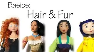 Basics; The Hair/Fur I Use For My Polymer Clay Dolls & Animals