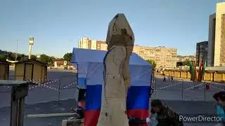 Фестиваль деревянных скульптур в Череповце 2021