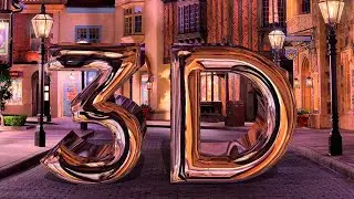 How to 3D Chrome Text Effect in Photoshop