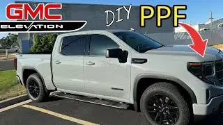 2024 GMC Sierra 1500 Elevation DIY PPF & Window Tint | Paint Protection Film