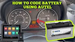 How To Code Battery To Car Using Autel Maxisys Ultra Lite Diagnostic Tool