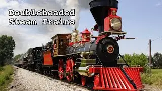 Doubleheaded Steam Trains