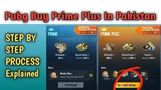 How To Buy Prime Plus in Pubg Mobile  🔥 STEP BY STEP PROCESS EXPLAINED 🔥🔥