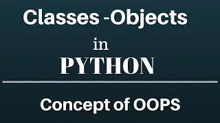 class and objects in python