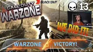His FIRST WIN in WARZONE (Modern Warfare Warzone)