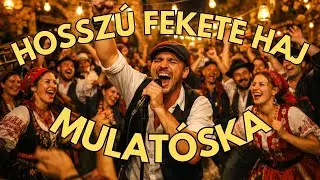 Hosszú fekete haj / Én is részeg Te is részeg | 2025 | Mulatós | Ska AI Cover | PumiSonido