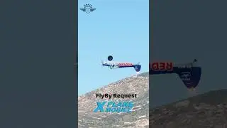 Inverted Tower FlyBy RedCub Acrobatic - 