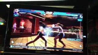 Tekken Tag2 Unlimited / DeadlyAssassin(Anna,Nina) VS Kagamei (Jun,Lars)