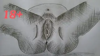 How to Draw Vagina Drawing with  Human Anatomy / Easy  anatomy Sketch Drawing#art