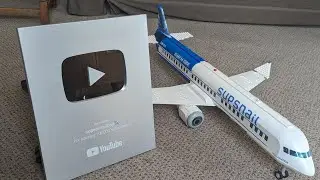 FIRST Plane Emoji Ever Printed on a Playbutton #aviation #legoaviation #legoplanecrash #legoplane