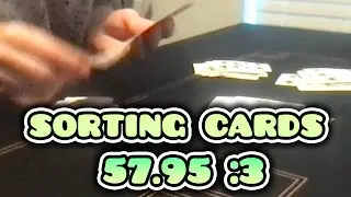 Sorting a deck of cards in 57.95 !!