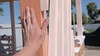 Строительство беседки продолжается. Осталось уже не много 👏
