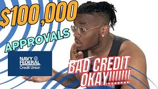 APPROVALS UP TO $100k with Navy Federal ! BUILD YOUR CREDIT DOING THIS!