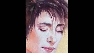 Земфира. Портрет акварелью