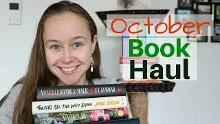 October Book Haul - 2017