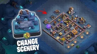 June 2023 - New Builder Base Scenery UPDATE in Clash of Clans | Swap Scenery News