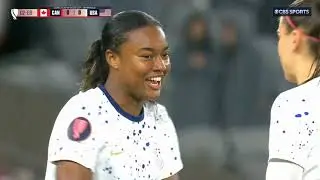Jaedyn Shaw USWNT v Canada - W Gold Cup