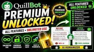 QuillBot Premium Kaise Activate Kare? | All Premium Features Unlocked 🥳