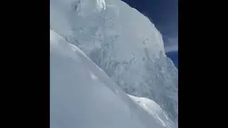 K2 bottleneck dangerous zone about to summit. 