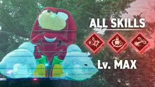 Sonic Frontiers: Knuckles Gameplay (All Skills  Lv. MAX)