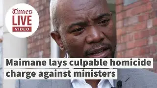 Maimane lays culpable homicide charge against ministers after death of three-year-old