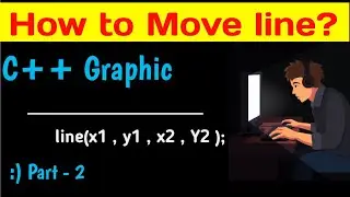 Draw and Move line in c++ graphic | Graphic tutorial - code studio