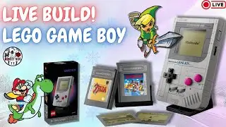 LIVE BUILD Costruiamo il LEGO GAME BOY! 👾🧱