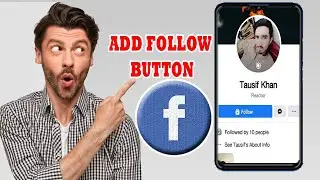 How to Add Follow Button on Facebook profile | facebook follow button