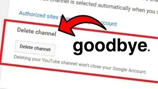 goodbye youtube..?