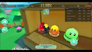 we are playing slime tower tycoon