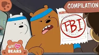 Bears' Best Episodes: Funny, Cute, and More | One Hour Compilation | We Bare Bears | We Baby Bears
