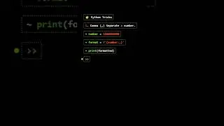 Python Tutorial for Beginners #1 | Comma Separate any number ( For Beginners ) 