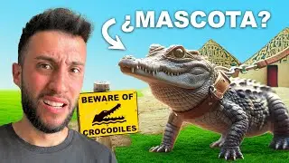 Sobreviví a la tribu que tiene cocodrilos en sus casas!
