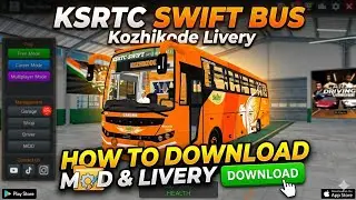 How to download KSRTC Swift bus mod on 
