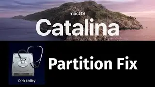 macOS Catalina Disk Utility will not let me Partition an External Hard Drive - FIX