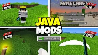 Minecraft Pe Convert Into Java Edition 1.21 | All Java Features In Only 2 Mods 🔥