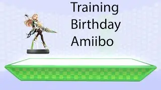 Training a Mythra amiibo for my birthday. (Kazuya is in here too)