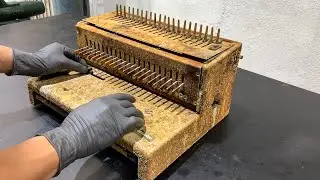 Restoration Book making machine | REPAIR serious damage