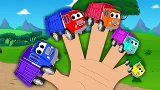 Ralph and rocky | Garbage Truck Finger Family