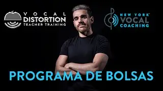 Distorção Vocal Programa De Bolsas | New York Vocal Coaching