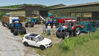 22-Year-Old Farmer Takes Over an XXL Farm in Bourgogne-Franche-Comté | Farming Simulator 25 RP