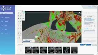 Automated construction analysis for organic shape model with C2B Platform
