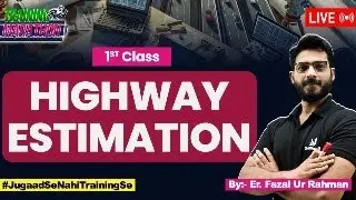 How to Calculate the Estimation of Road | How To Estimate Road Construction Accurately | 1st Class