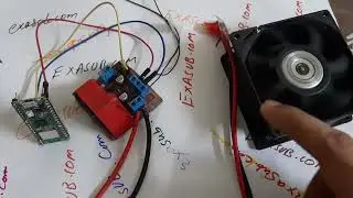 12V PC Fan Control Using Raspberry Pi Pico W By PWM