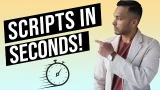 Best AI Script Generator for Youtube, Webinars, Tiktoks and More