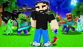 Night Vision Texture Pack For MCPE Render Dragon 1.19+ - Minecraft Bedrock Edition