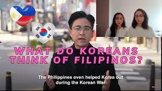Reaction to what Koreans Think Of The Philippines | Street Interview #reaction#philippines#korea